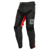 Pantalon de Motocross Carbon Echo/Fasthouse/Rouge noir, de face