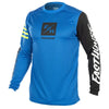 Chandail de Motocross Carbon Echo/Fasthouse/bleu de face