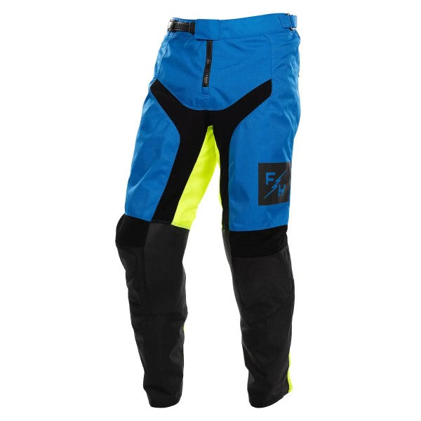 Pantalon de Motocross Carbon Echo/Fasthouse/Haute visibilité, de face 