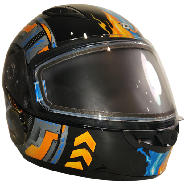 Casque Intégral de Motoneige FF49Y Charged Junior