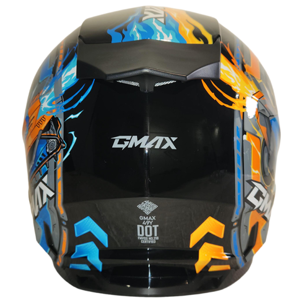 Casque Intégral de Motoneige FF49Y Charged Junior