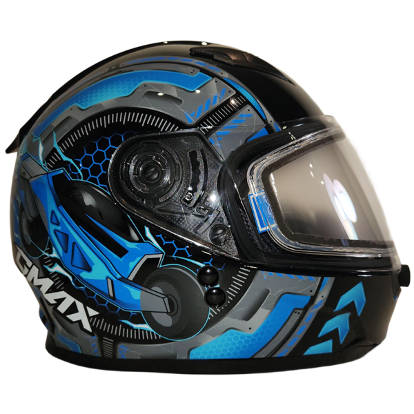 Casque Intégral de Motoneige FF49Y Charged Junior