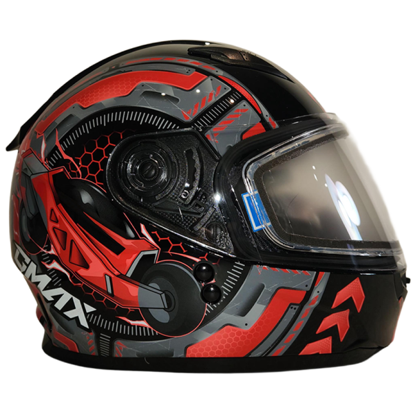 Casque Intégral de Motoneige FF49Y Charged Junior