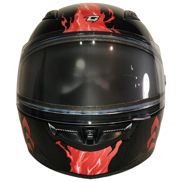 Casque Intégral de Motoneige FF49Y Charged Junior