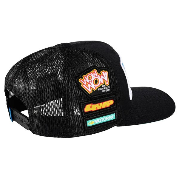 Casquette TLD GasGas Team Courbée Noir, arrière