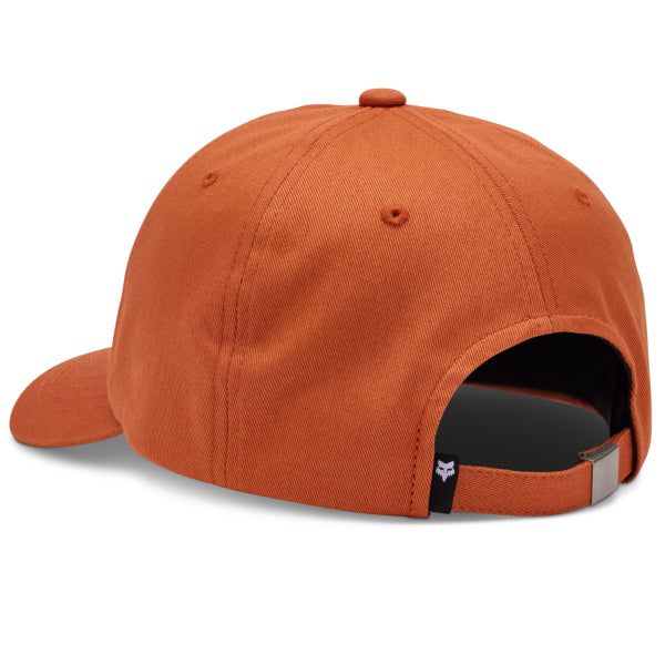 Casquette Wordmark Adjustable Fox orange, de dos