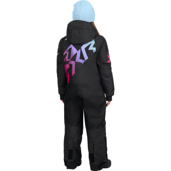 Ensemble CH Cold Cross CX pour Enfants FXR, noir, de dos