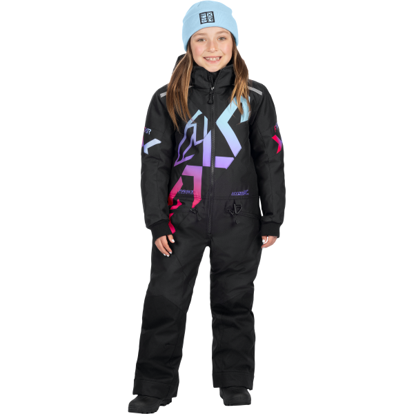 Ensemble CH Cold Cross CX pour Enfants FXR, noir, de face