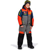 Ensemble de Motoneige Revo Enfant Gris/Bleu/Orange de face