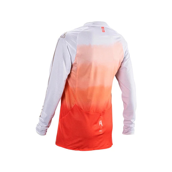 Chandail de Motocross 4.5 - V26 Lite pour Femme Leatt Corail, arrière