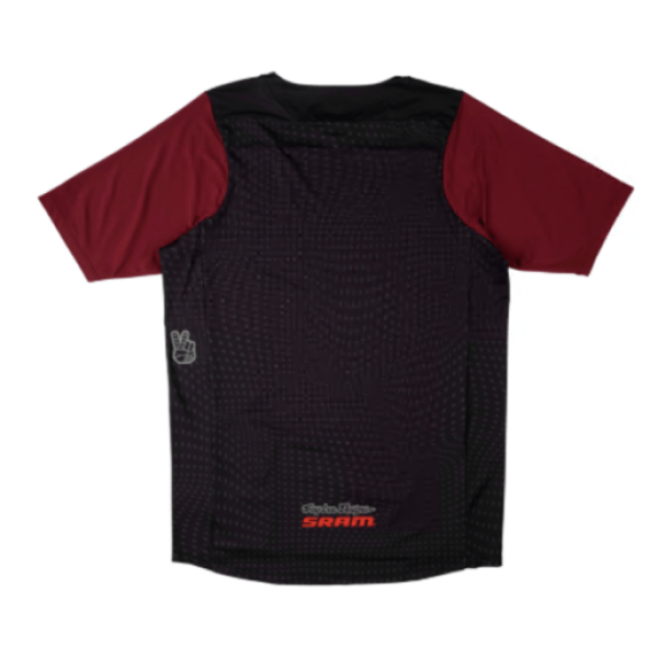 Maillot de vélo Troy Lee Designs x Sram Radioscape/Noir Rouge