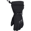 Gants de Motoneige Helix Race Enfant Noir/Gris côté jointures