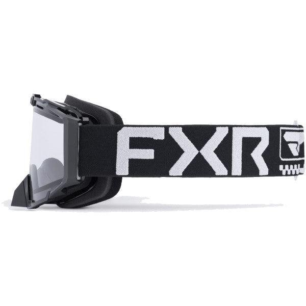 Lunettes de Motoneige Combat Noir de droite