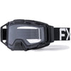 Lunettes de Motoneige Combat Noir incliné de face