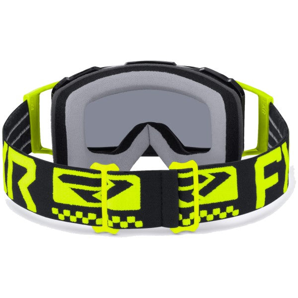Lunettes de Motoneige Combat Haute-Visibilité de dos