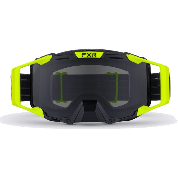Lunettes de Motoneige Combat Haute-Visibilité de face