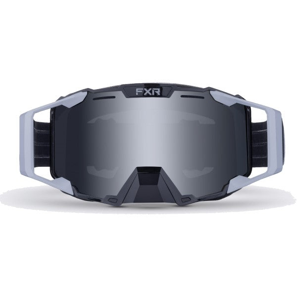 Lunettes de Motoneige Combat Titane de face