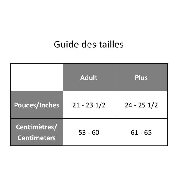 Tuque Race Division FXR, guide des tailles