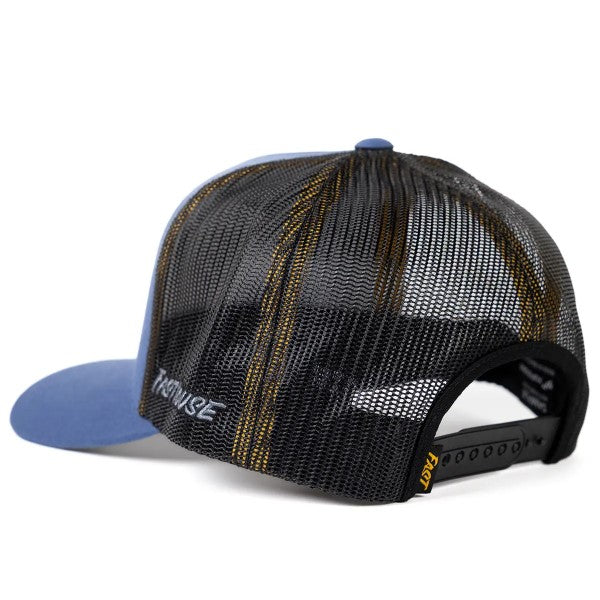 Casquette Crossroad/Fasthouse/bleu clair , arrière
