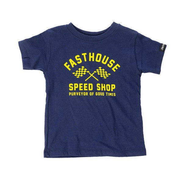 T-Shirt Crossroad Bébé/Fasthouse /blue de face