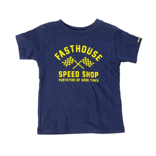 T-Shirt Crossroad Bébé/Fasthouse /blue de face