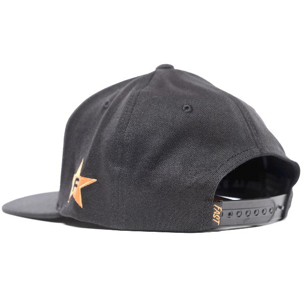 Casquette Crown/Fasthouse/noir/arrière