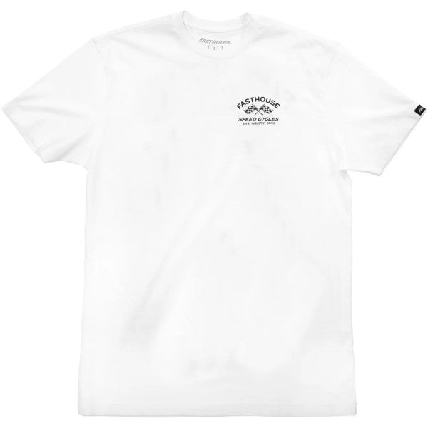 T-Shirt Crown Blanc de face