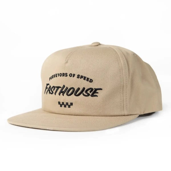 Casquette Cruisin/Fasthouse/kaki de face