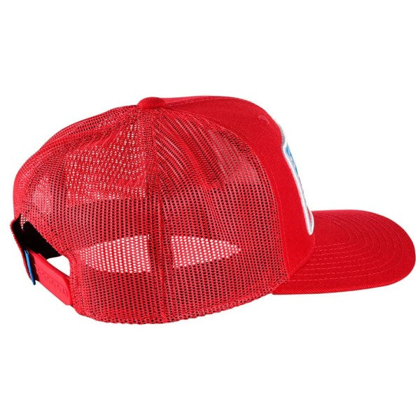 Casquette TLD GasGas Team Stock Courbée Rouge , arrière