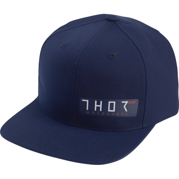 Casquette Section Navy bleu foncé, de face