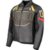 Manteau de Moto Overload Contra 3 Rizz Rizz Noir/Rouge