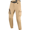 Pantalon de Moto FLEX-AST Cargo Beige, de face