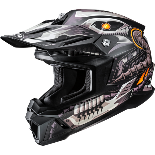 Casque de Motocross C50 Mecha Beast Noir