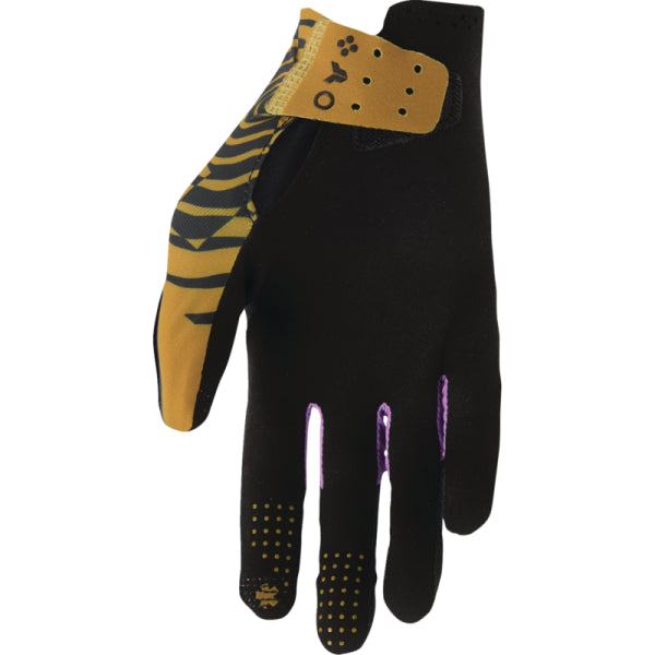 Gants de Motocross Sportmode Mind Control Thor Noir, paume