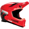 Casque de Motocross Sector 2 Carve  rouge blanc , Côté droit 