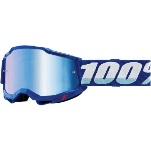 Lunettes de Motocross Accuri 2 à Lentille Miroir Bleu