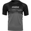 Chandail de Vélo Assist Shiver Thor Noir/Gris, de face 