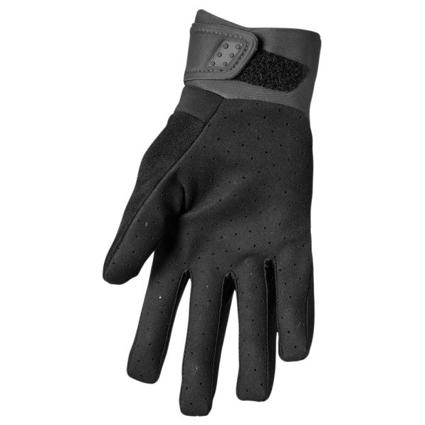 Gants de Motocross Spect noir carbone, arrière