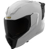 Casque Intégral de Moto Ultraflite Rizz Rizz Blanc incliné de face