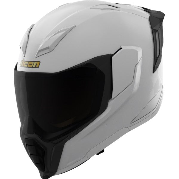 Casque Intégral de Moto Ultraflite Rizz Rizz Blanc incliné de face