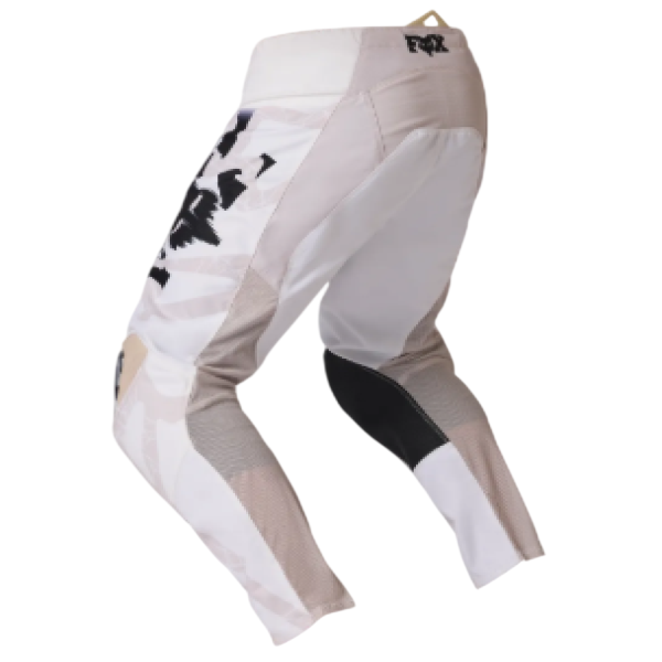 Pantalon de Motocross 180 Diffuse Édition Spéciale/Fox/blanc, de dos