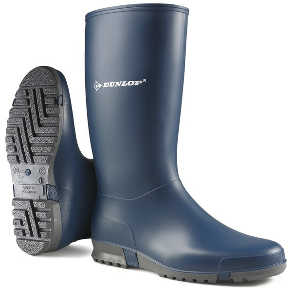Bottes de pluie Dunlop Sport Femme Bleu