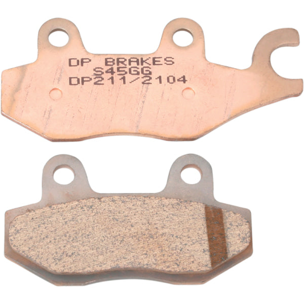 Plaquette de Frein en Métal Fritté Standard Avant et Arrière DP Brakes, DP211