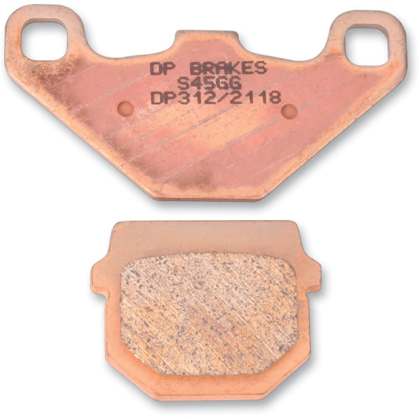 Plaquette de Frein en Métal Fritté Standard Avant et Arrière DP Brakes, DP312