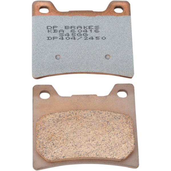 Plaquette de Frein en Métal Fritté Standard Avant et Arrière DP Brakes, DP404