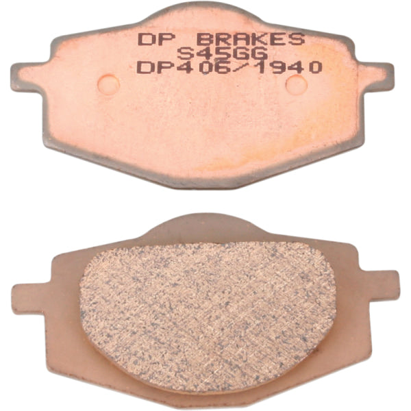 Plaquette de Frein en Métal Fritté Standard Avant et Arrière DP Brakes, DP406