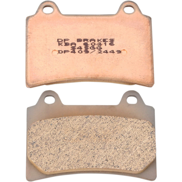 Plaquette de Frein en Métal Fritté Standard Avant et Arrière DP Brakes, DP409