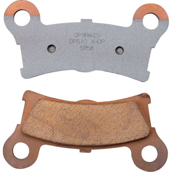 Plaquette de Frein de Moto en Métal Fritté Standard Harley Davidson DP Brakes, DP510