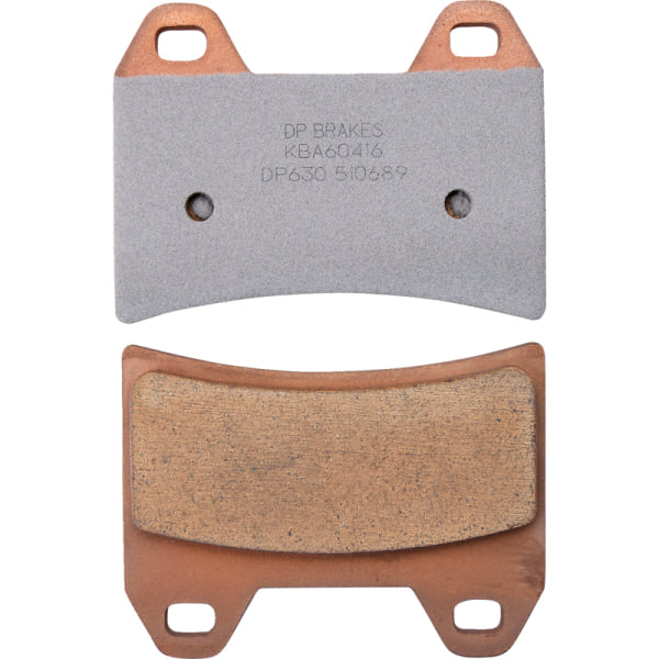 Plaquette de Frein en Métal Fritté Standard Avant et Arrière DP Brakes, DP630