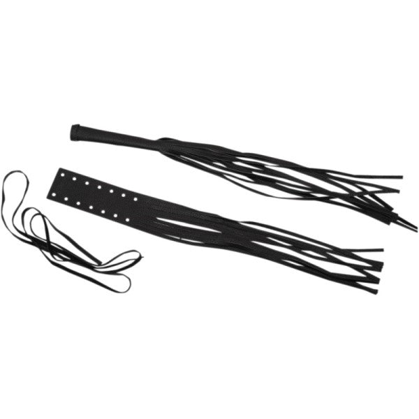 Couvre-Levier en Cuir à Franges